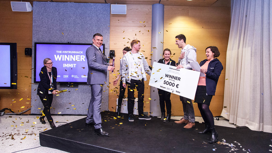 Community based innovation won the Intrumhack challenge